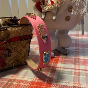 Pink Crayon Embellished Headband